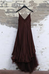 Marc Le Bihan Slip Dress France MLB-2104-AUBERGINE 2105 2104